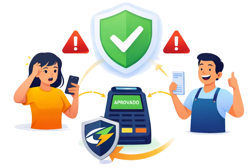 Seguro Chargeback Cred24 — proteção contra cancelamentos indevidos